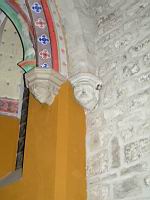 Carcassonne - Notre-Dame de l'Abbaye - Consoles (1)